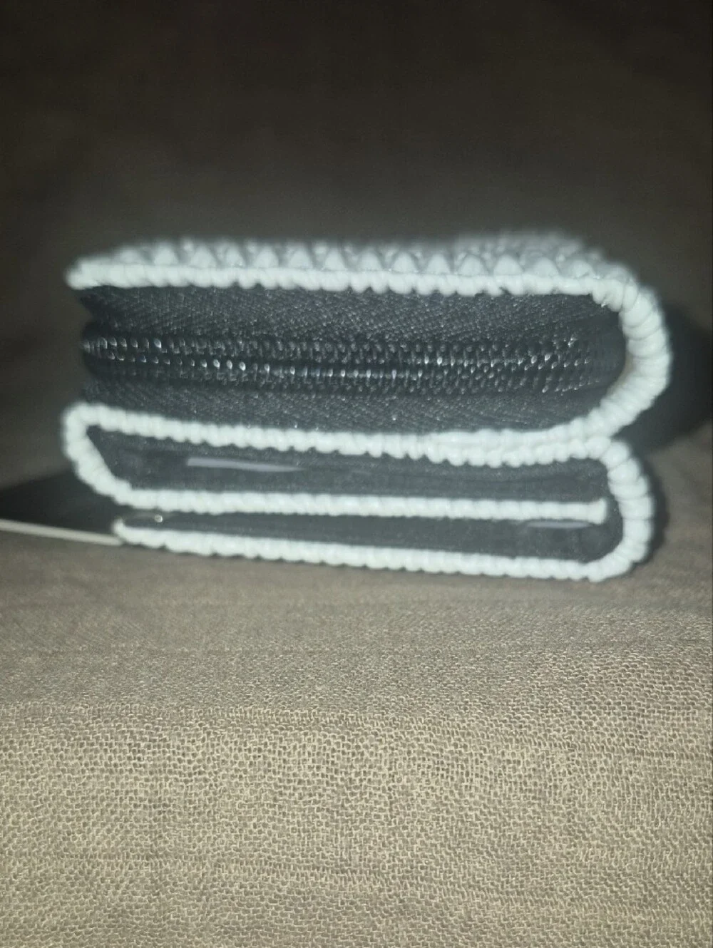 Jane & Berry White Compact Wallet